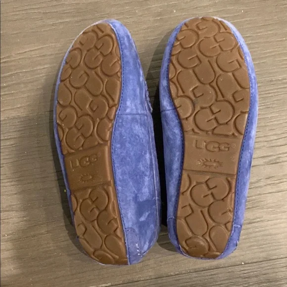 UGG Blue Slip-On Loafers - Picture 3 of 4